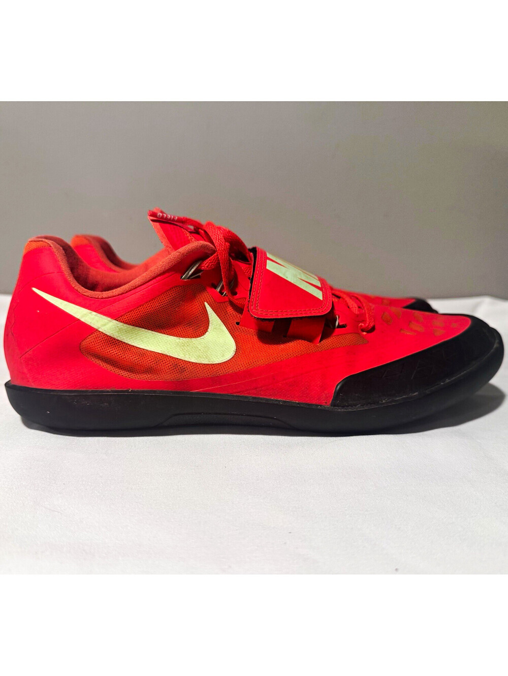 Nike Zoom Rival SD 2 Throwing Shoes Track Field Size 12 Crimson Discus Shot Put